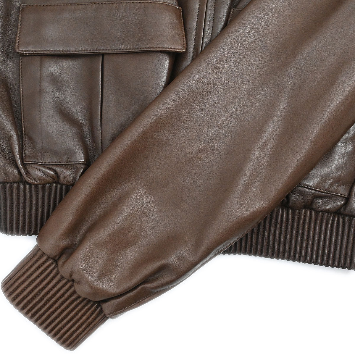 Gucci Single Breasted Zip Up Jacket Brown #42