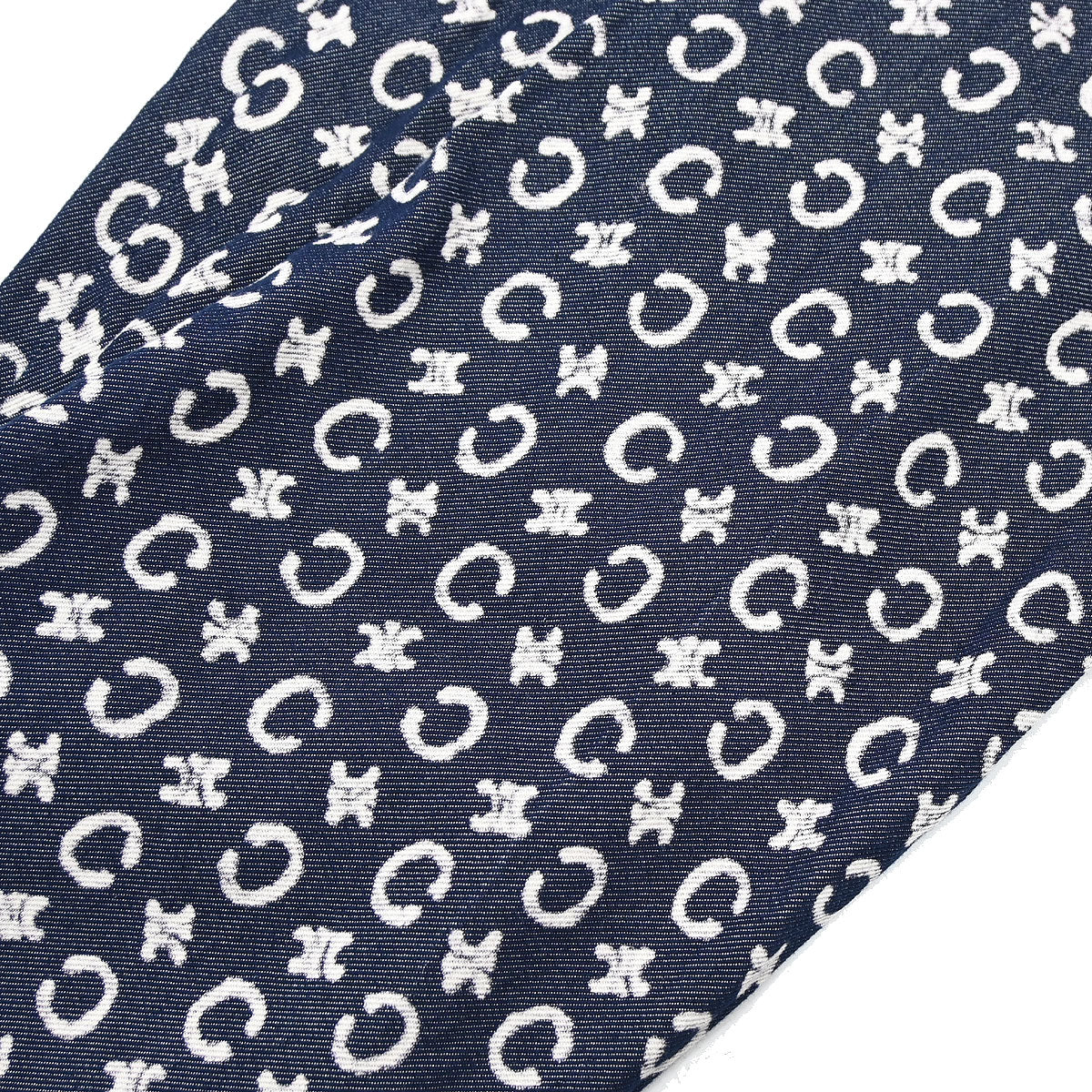 Celine 2011 Long Pants Macadam C Denim Navy #36