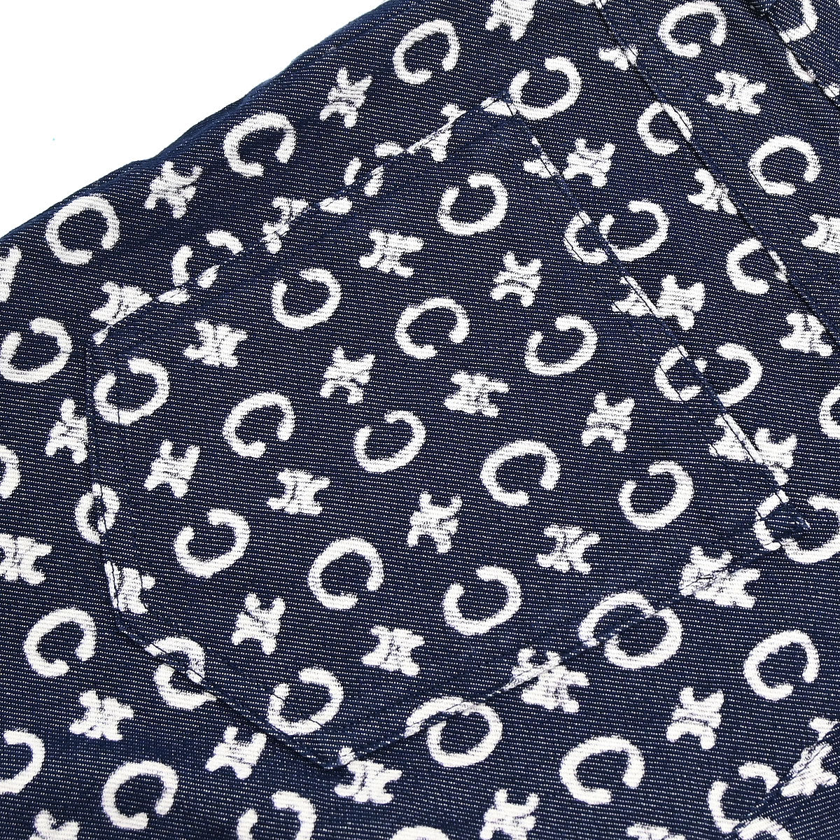 Celine 2011 Long Pants Macadam C Denim Navy #36