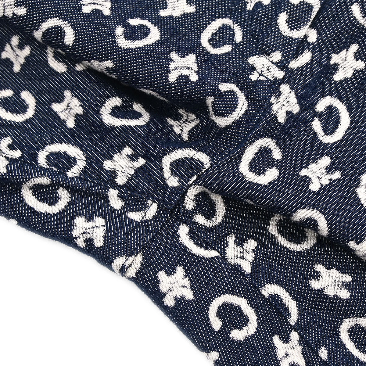 Celine 2011 Long Pants Macadam C Denim Navy #36