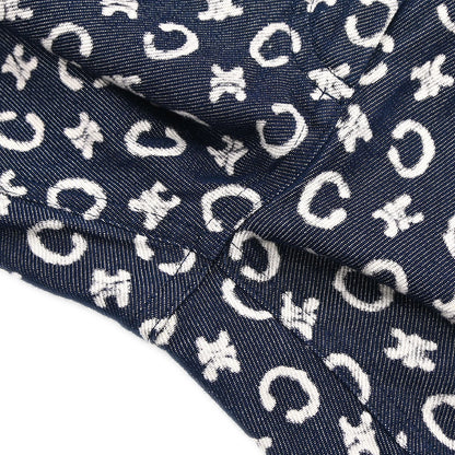 Celine 2011 Long Pants Macadam C Denim Navy #36