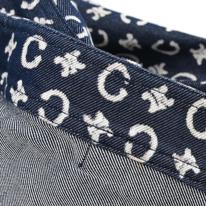 Celine 2011 Long Pants Macadam C Denim Navy #36