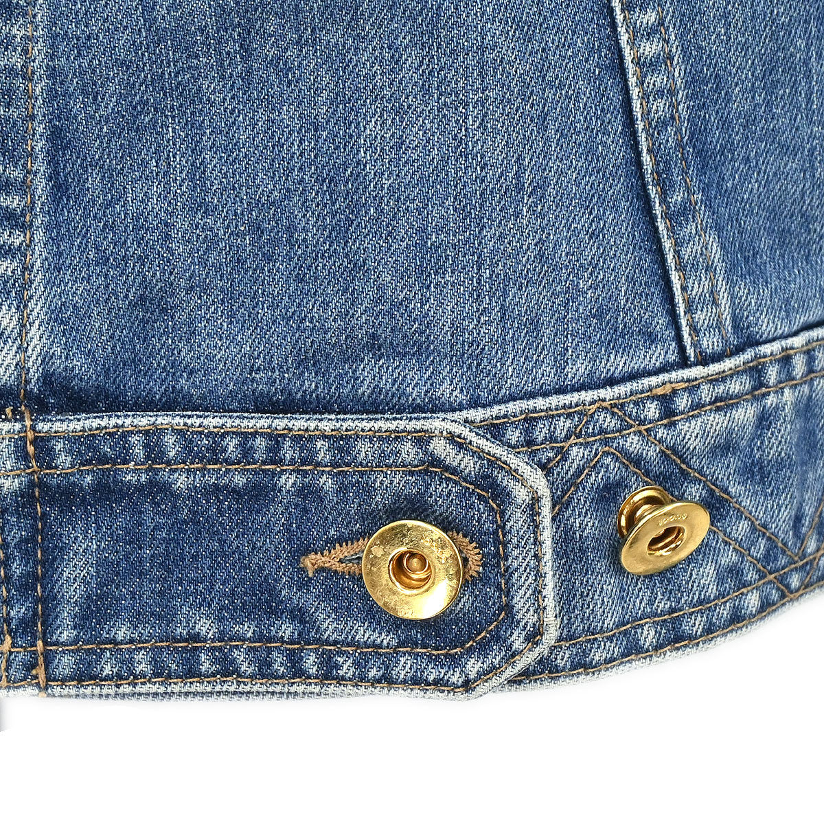 Gucci 2004 Single Breasted Jacket Denim Blue #38