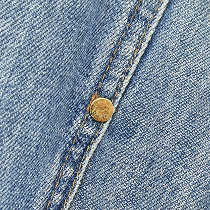Gucci 2004 Single Breasted Jacket Denim Blue #38