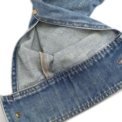 Gucci 2004 Single Breasted Jacket Denim Blue #38