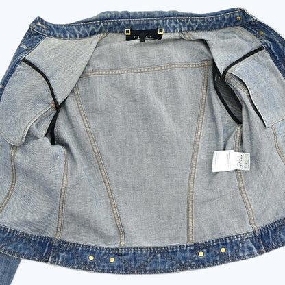 Gucci 2004 Single Breasted Jacket Denim Blue #38