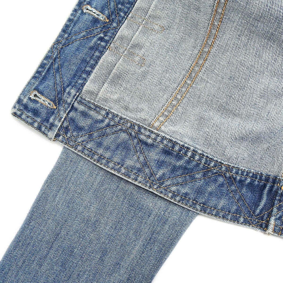 Gucci 2004 Single Breasted Jacket Denim Blue #38