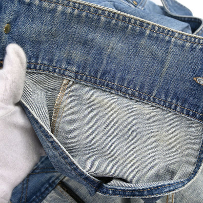 Gucci 2004 Single Breasted Jacket Denim Blue #38