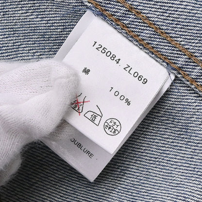 Gucci 2004 Single Breasted Jacket Denim Blue #38