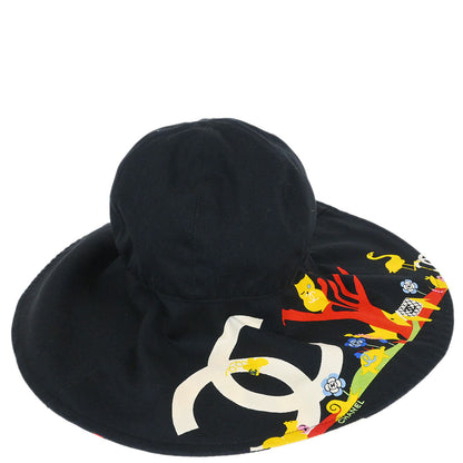 Chanel Black Hat #58 Small Good
