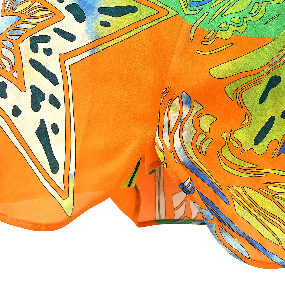 Emilio Pucci Sleeveless Mini Dress Orange #38