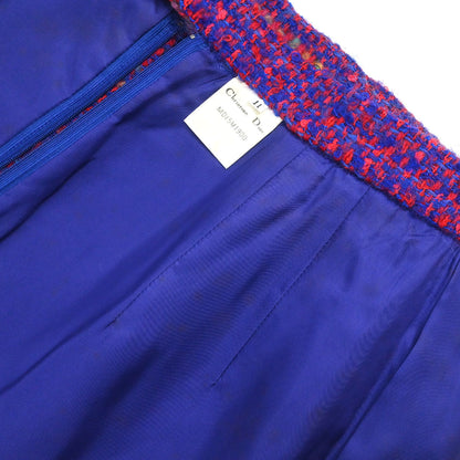 Christian Dior Setup Suit Jacket Skirt Red #38–40