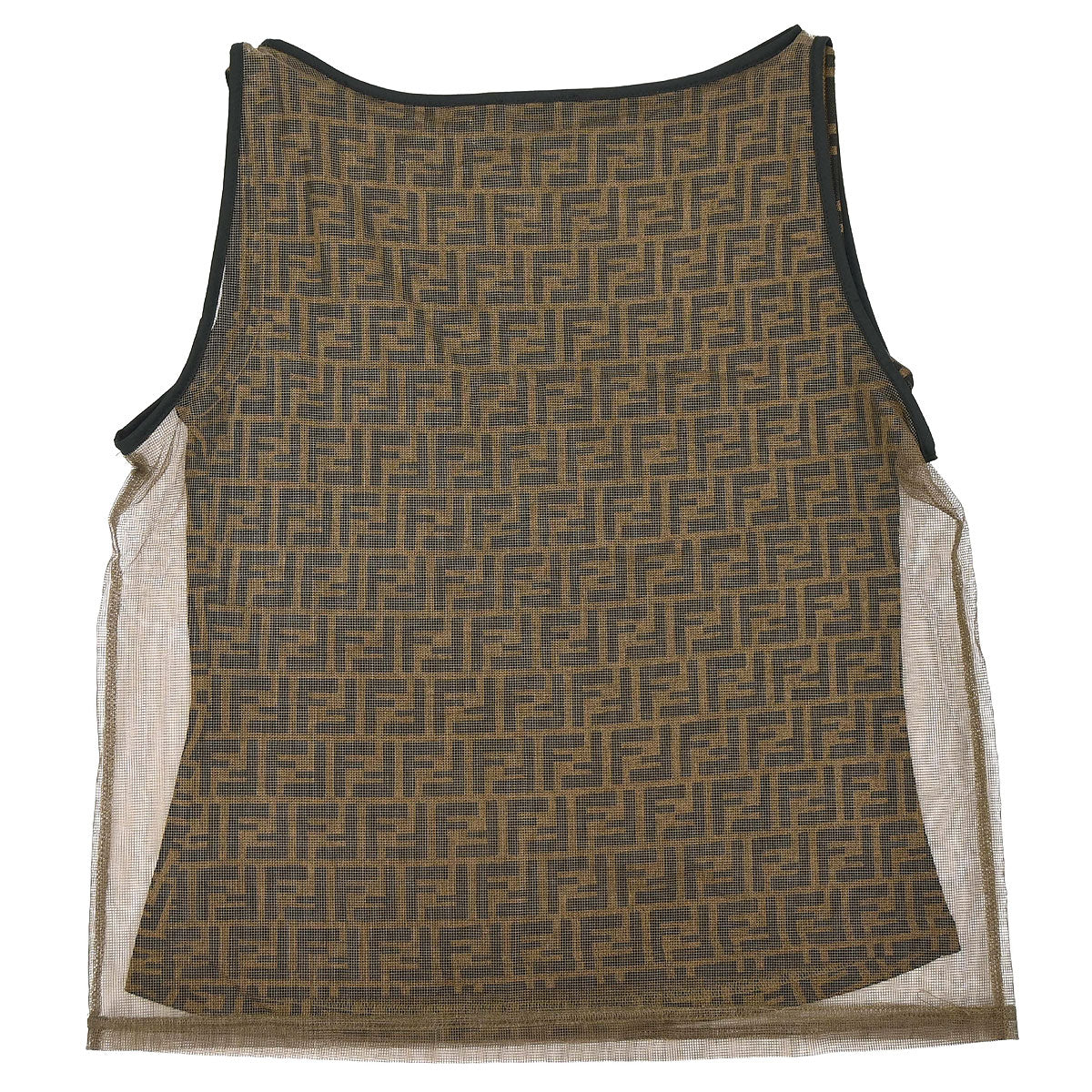 Fendi Tank Top Zucca Brown #46