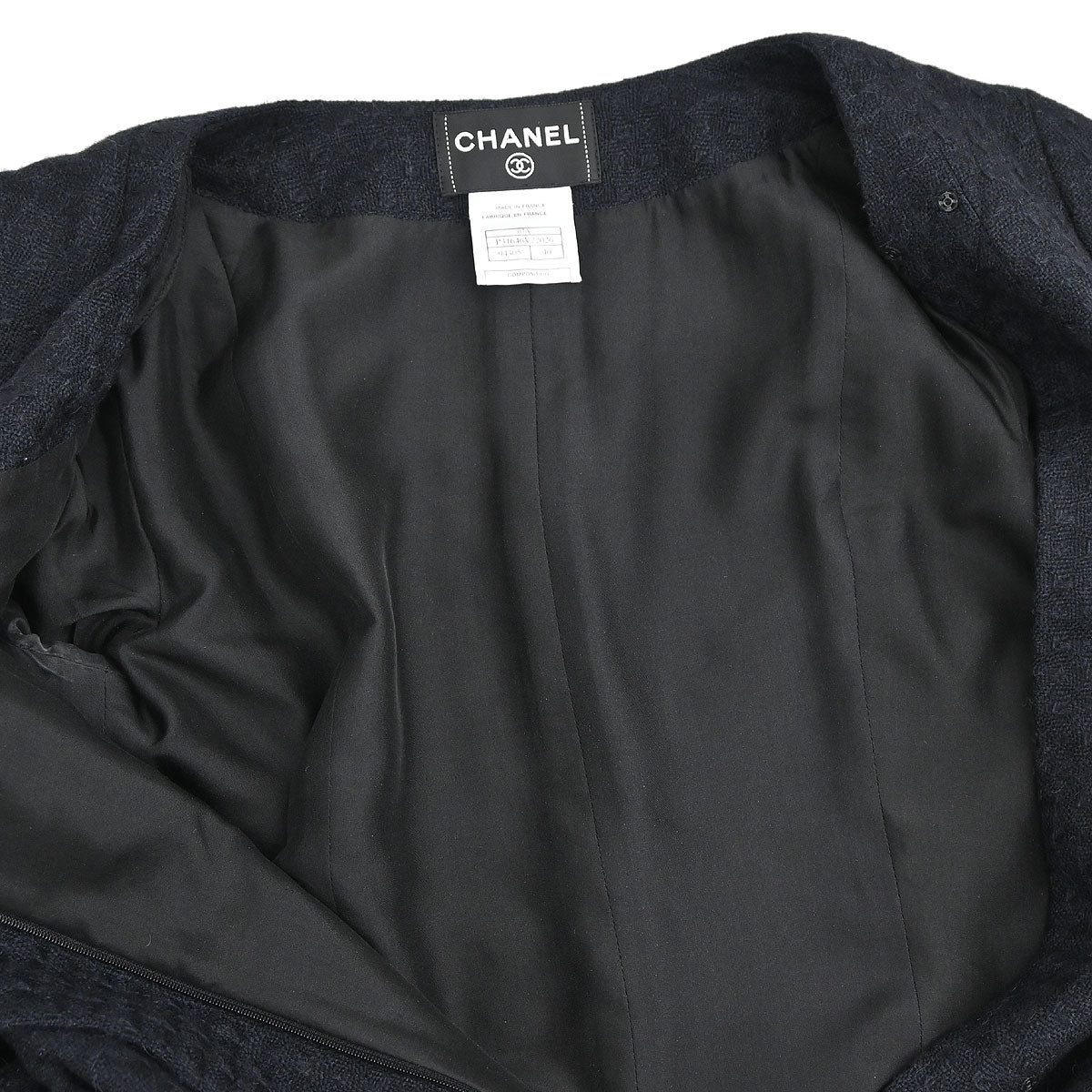 Chanel 2007 Short Sleeve Dress Black #40