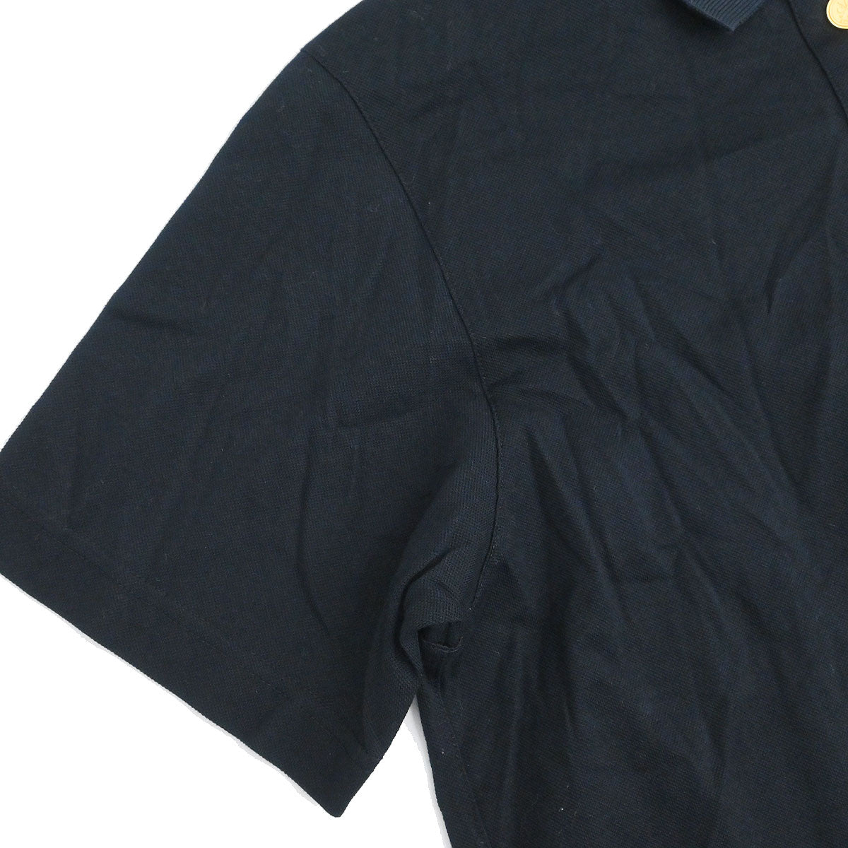 Christian Dior Short Sleeve Polo Shirt Top Black #L