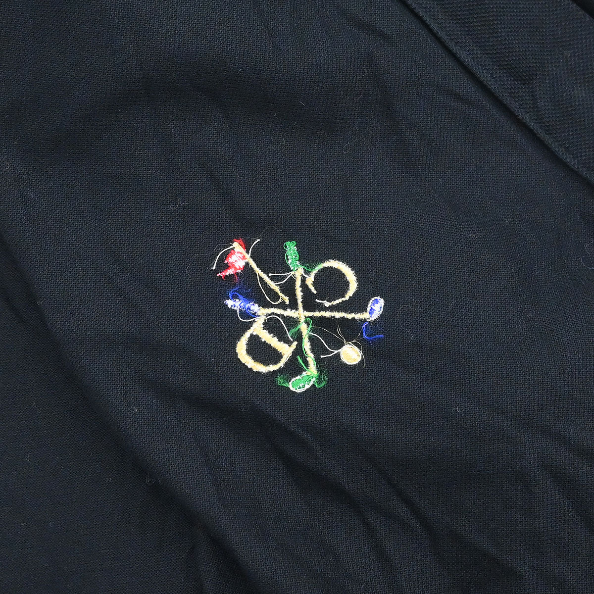 Christian Dior Short Sleeve Polo Shirt Top Black #L