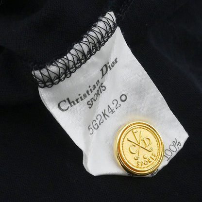 Christian Dior Short Sleeve Polo Shirt Top Black #L