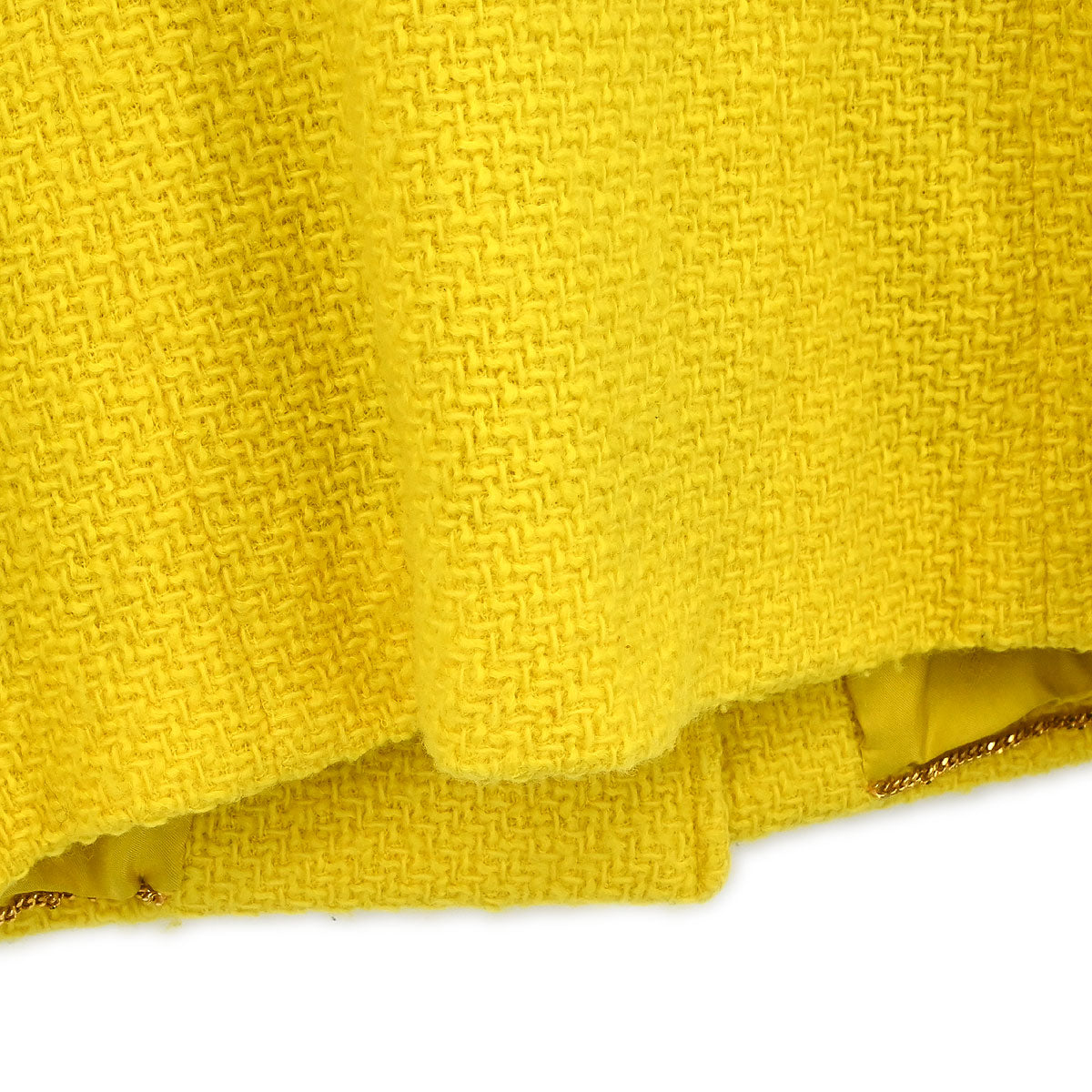 Chanel 1996 Double Breasted Jacket Yellow #38