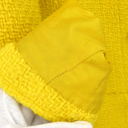 Chanel 1996 Double Breasted Jacket Yellow #38