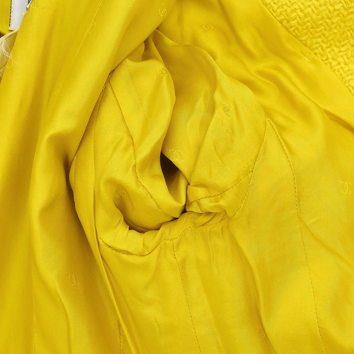 Chanel 1996 Double Breasted Jacket Yellow #38