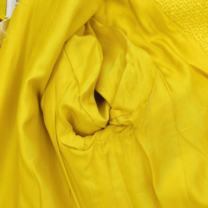 Chanel 1996 Double Breasted Jacket Yellow #38