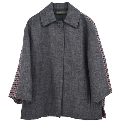 Louis Vuitton Single Breasted Jacket Gray
