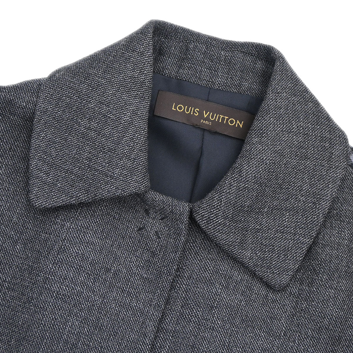 Louis Vuitton Single Breasted Jacket Gray