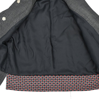 Louis Vuitton Single Breasted Jacket Gray