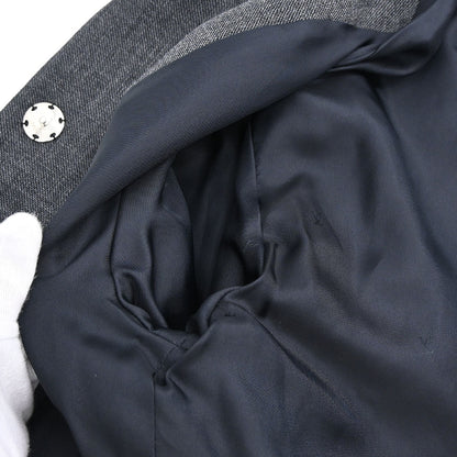 Louis Vuitton Single Breasted Jacket Gray