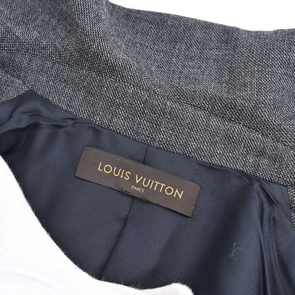 Louis Vuitton Single Breasted Jacket Gray