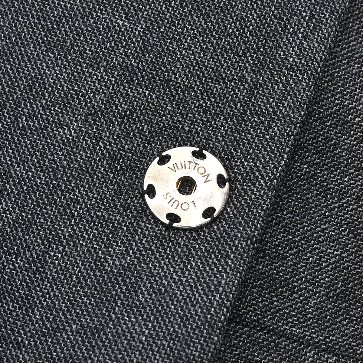 Louis Vuitton Single Breasted Jacket Gray