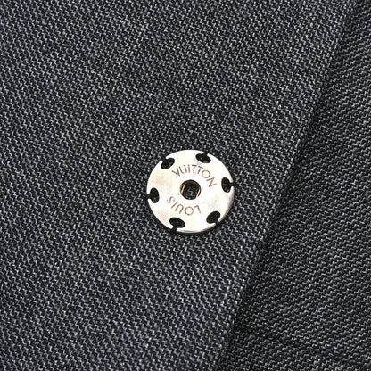Louis Vuitton Single Breasted Jacket Gray