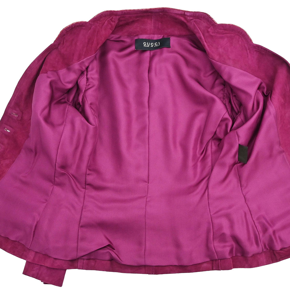 Gucci * Single Breasted Jacket Purple #38