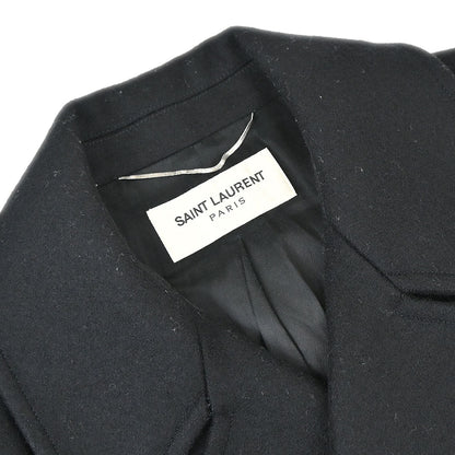 Saint Laurent 2015 Double Breasted Jacket Black #48