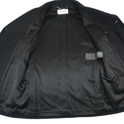 Saint Laurent 2015 Double Breasted Jacket Black #48