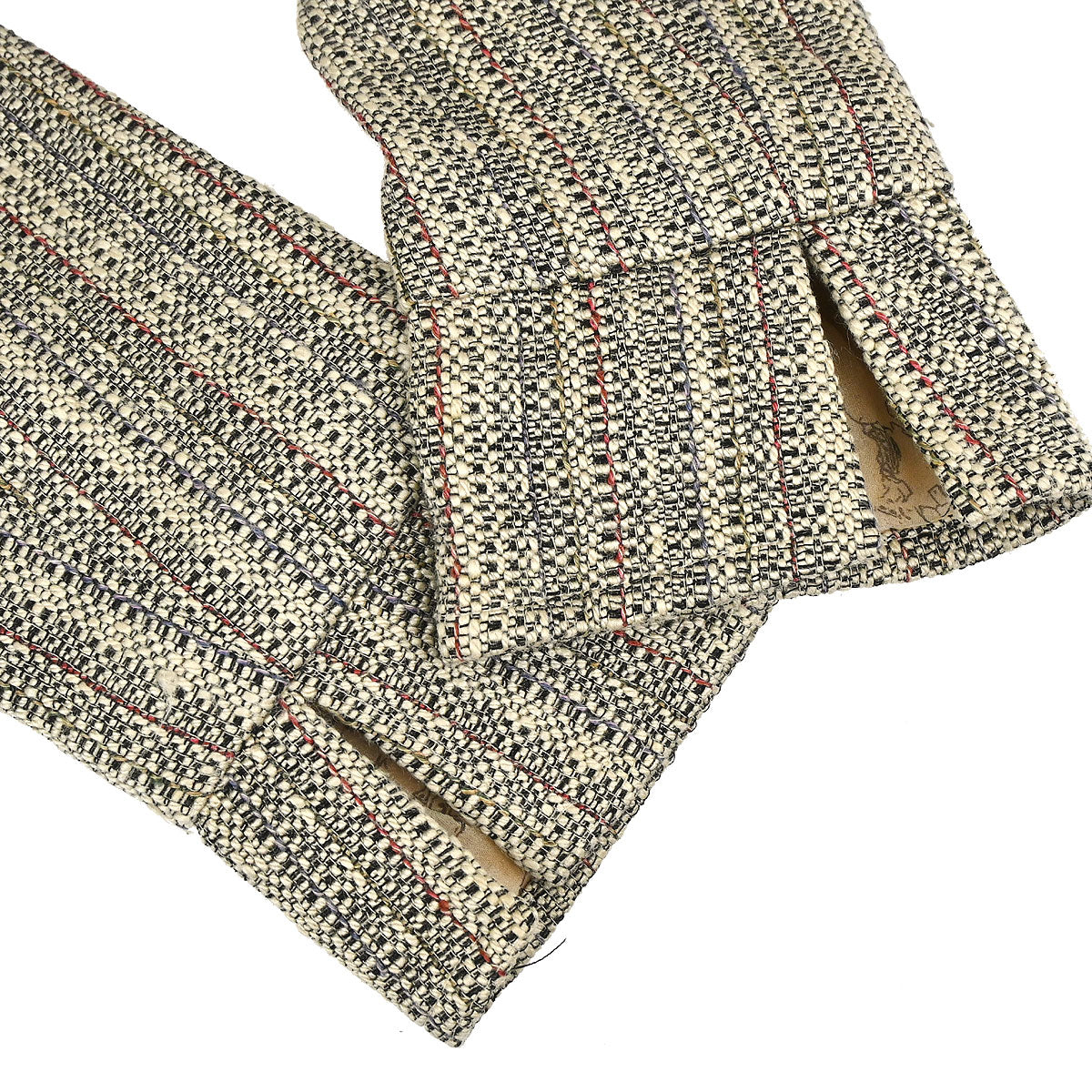 Chanel 2003 Collarless Jacket Beige #36