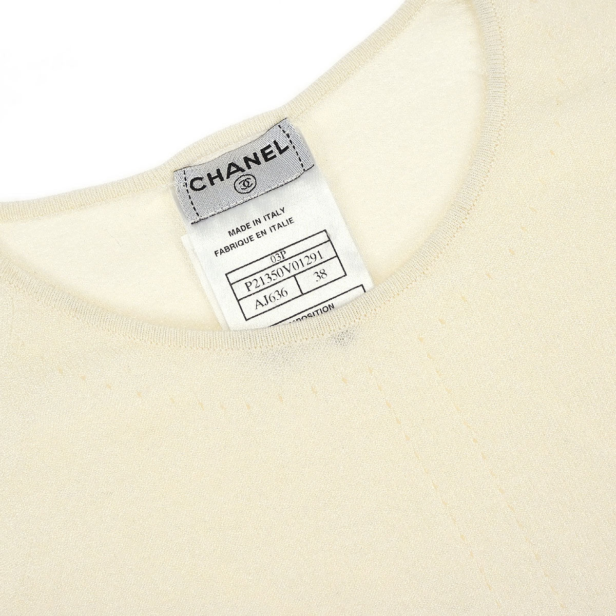Chanel 2003 Ivory Top #38