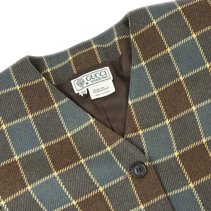 Gucci Setup Suit Jacket Skirt Green #38