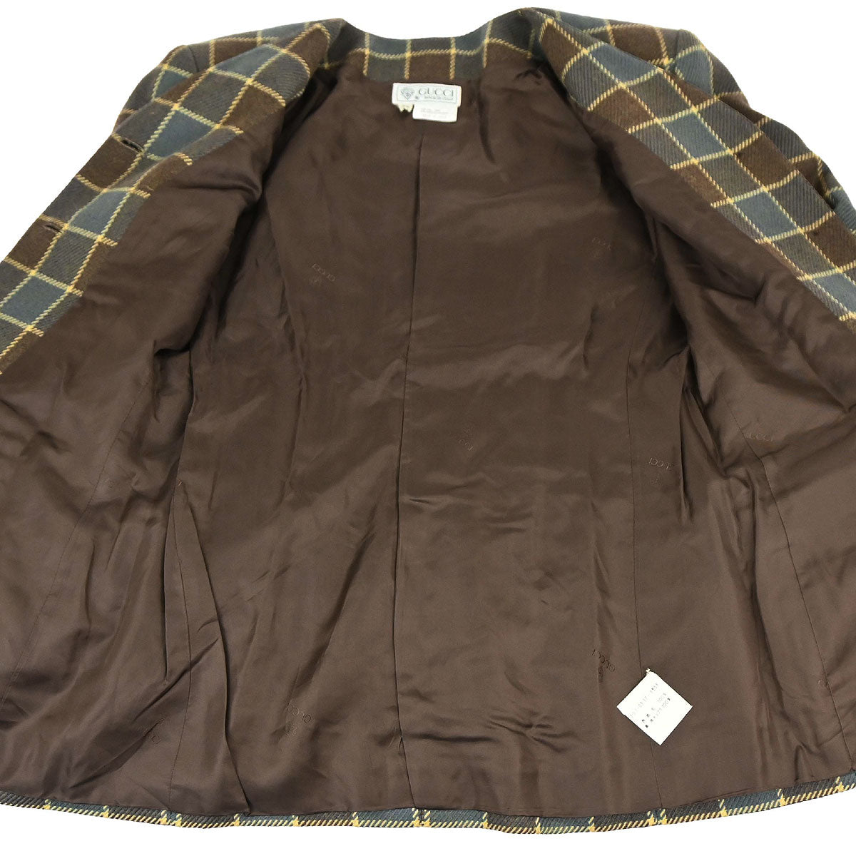Gucci Setup Suit Jacket Skirt Green #38