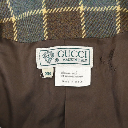Gucci Setup Suit Jacket Skirt Green #38