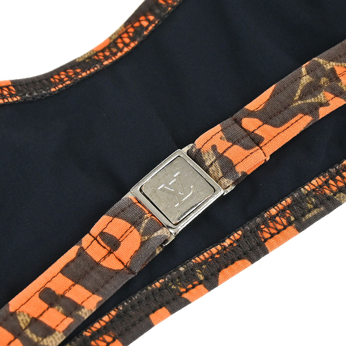 Louis Vuitton Monogram Graffiti Swimwear Swimsuit Orange #40
