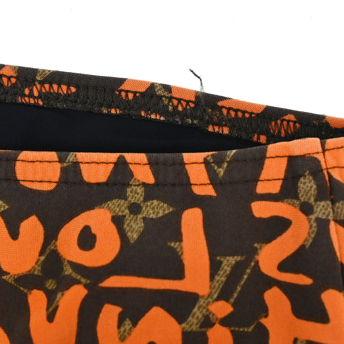Louis Vuitton Monogram Graffiti Swimwear Swimsuit Orange #40