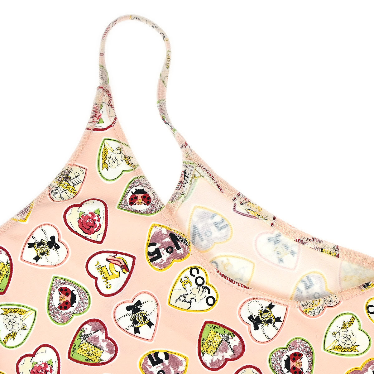 Chanel 2006 Valentine Camisole Top Pink #38