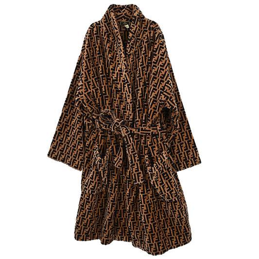 Fendi Zucca Bathrobe Brown