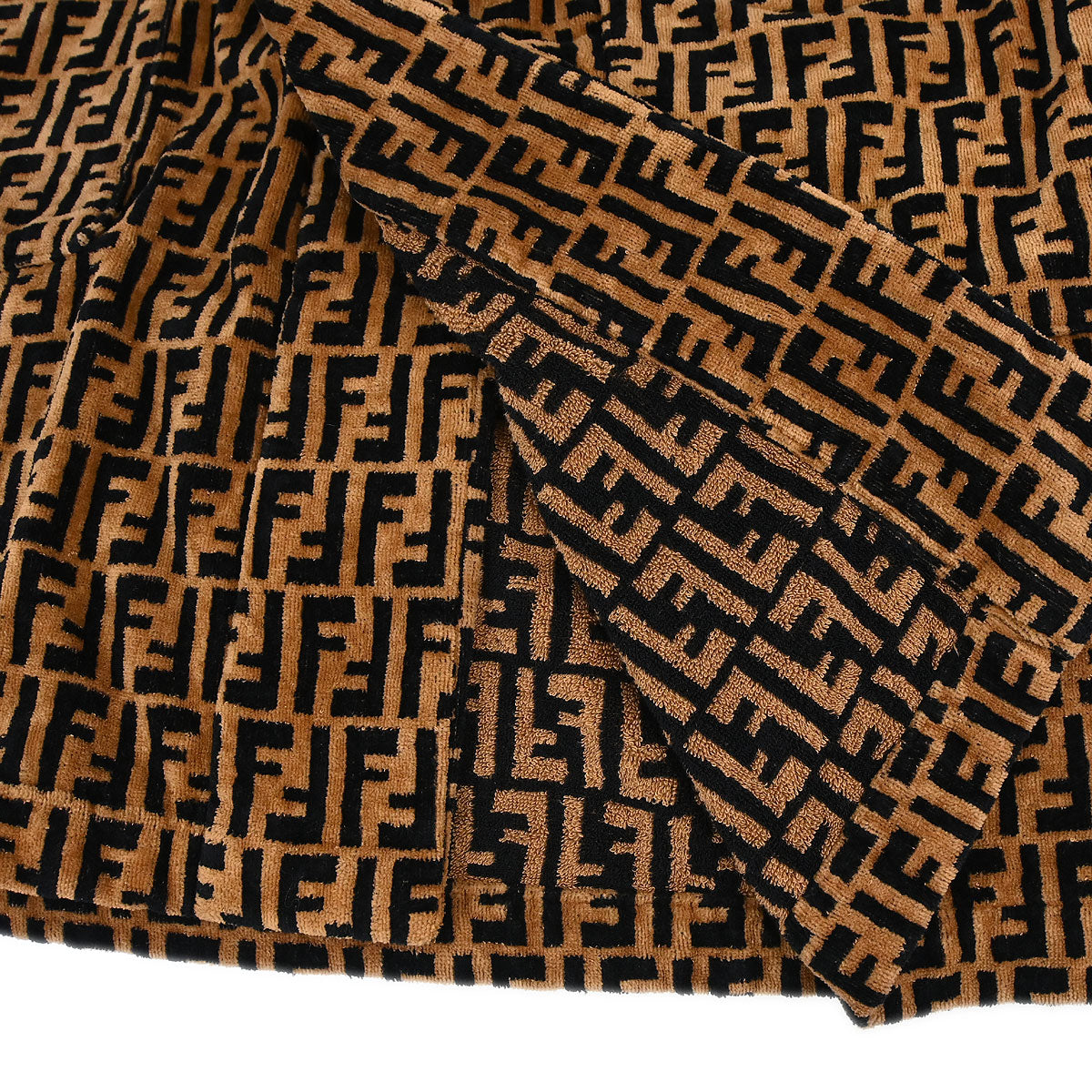 Fendi Zucca Bathrobe Brown
