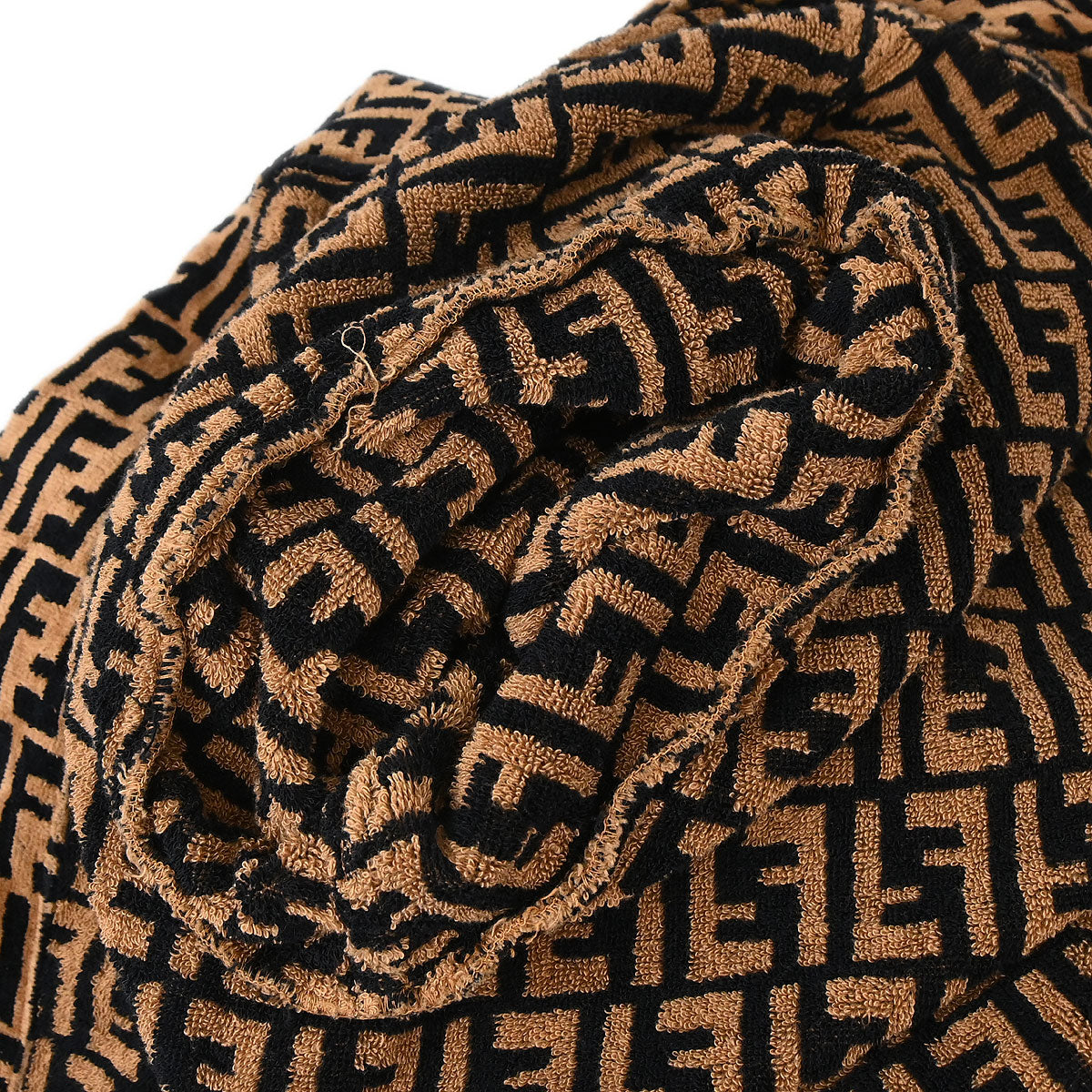Fendi Zucca Bathrobe Brown