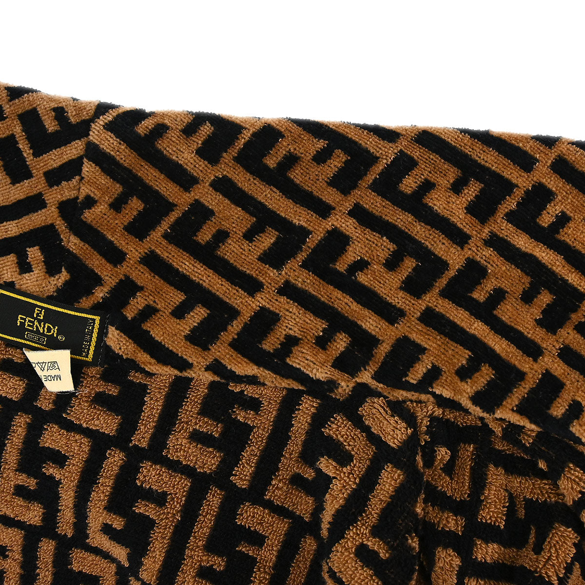 Fendi Zucca Bathrobe Brown