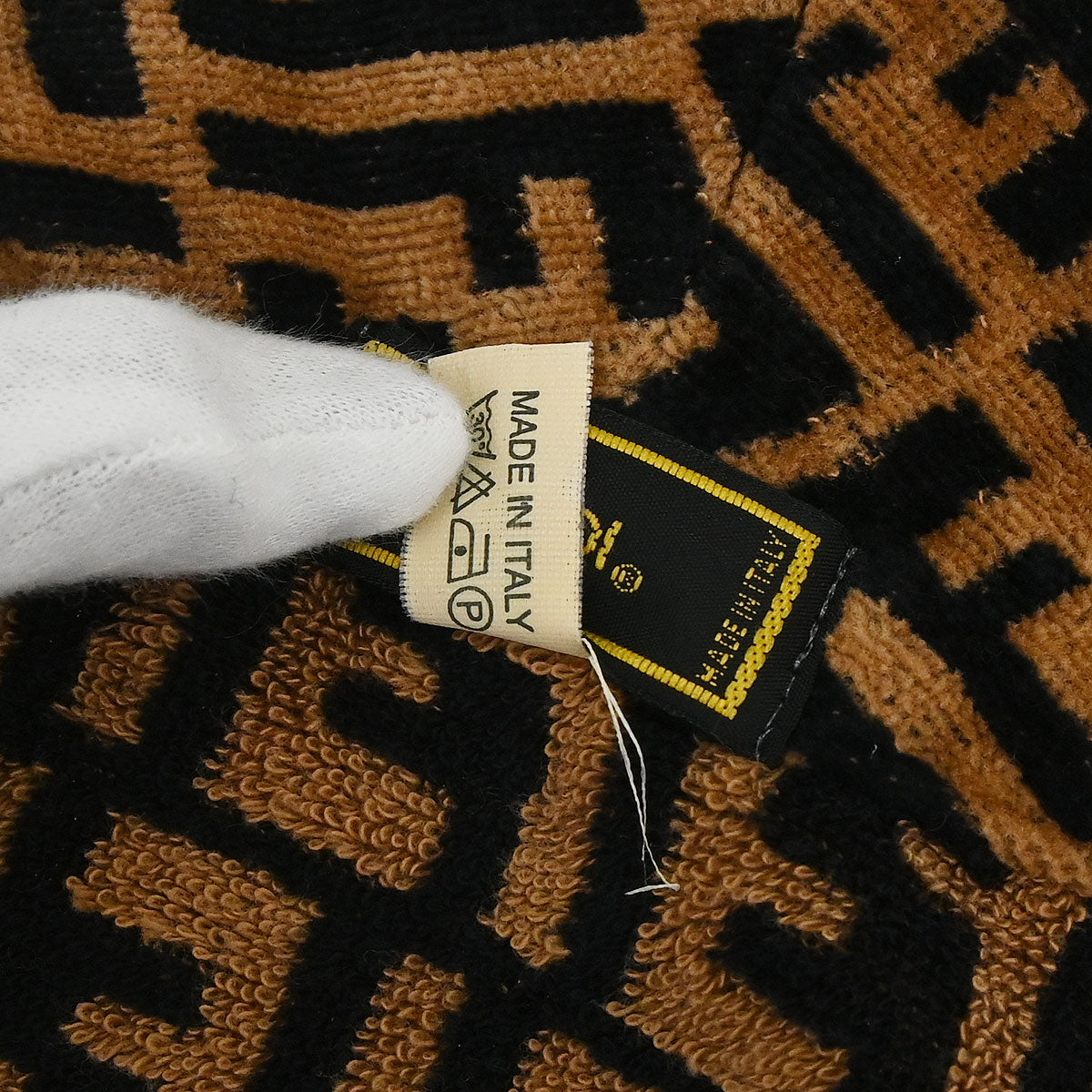 Fendi Zucca Bathrobe Brown