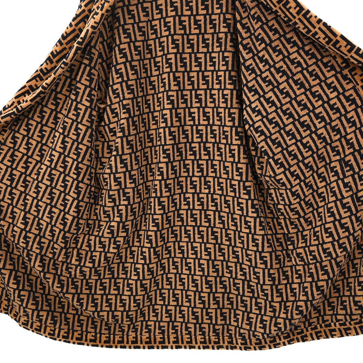Fendi Zucca Bathrobe Brown