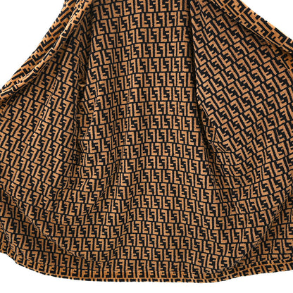 Fendi Zucca Bathrobe Brown